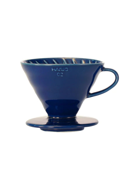 Hario V60-02 Ceramic Dripper indigo blue