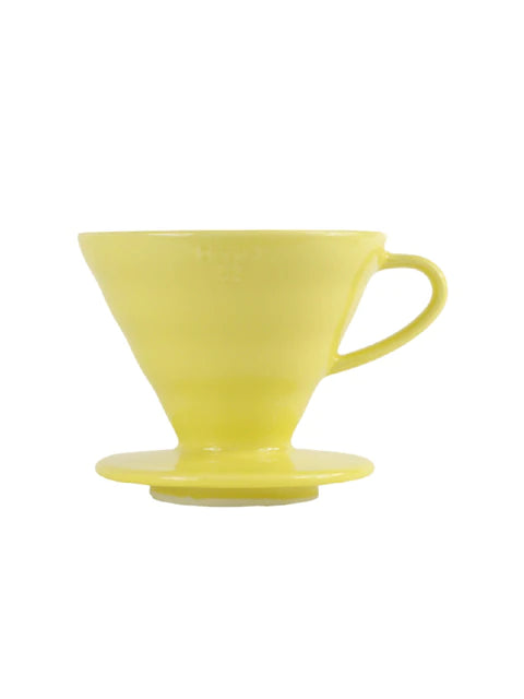 Hario V60-02 Ceramic Dripper lemon yellow